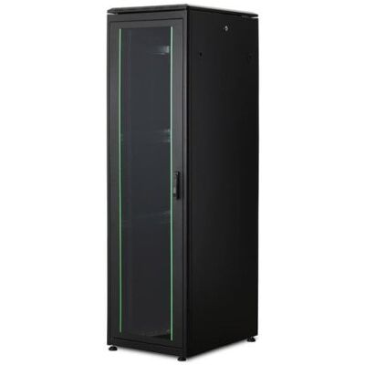 Armoire Rack Digitus Unique 42U 600x800 mm 800 kg Noir - Publicité Armoire Rack Digitus Unique 42U 600x800 mm 800 kg Noir - Publicité
