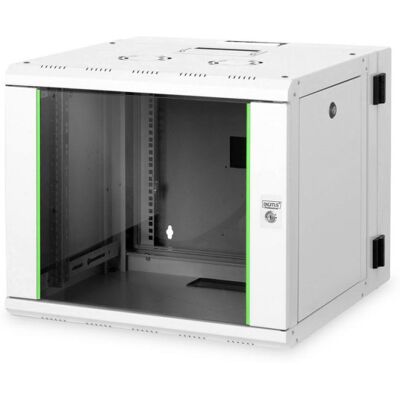 Armoire Rack Digitus Unique 9U 100 kg Verre Gris - Publicité Armoire Rack Digitus Unique 9U 100 kg Verre Gris - Publicité