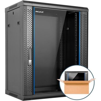 Rack mural 19″ Phasak Pro 15U 600x450 premonté – PHO 2115 - Publicité Rack mural 19″ Phasak Pro 15U 600x450 premonté – PHO 2115 - Publicité
