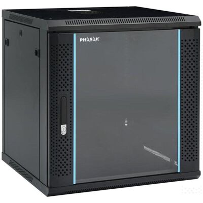 Rack mural 19″ Phasak Pro 12U 600x600 Monté – PHO 3118 - Publicité Rack mural 19″ Phasak Pro 12U 600x600 Monté – PHO 3118 - Publicité
