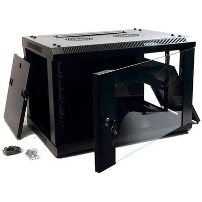 Armoire Rack Murale Powergreen 19" 9U 600x600mm - Publicité Armoire Rack Murale Powergreen 19" 9U 600x600mm - Publicité