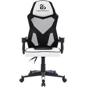 Chaise de jeu Newskill Eros avec maille ergonomique blanche - Publicité Chaise de jeu Newskill Eros avec maille ergonomique blanche - Publicité