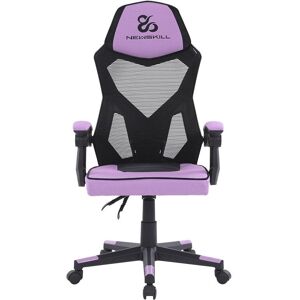 Chaise de jeu Newskill Eros avec maille ergonomique violette - Publicité Chaise de jeu Newskill Eros avec maille ergonomique violette - Publicité
