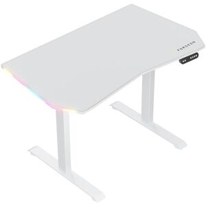 Bureau de jeu Forgeon Battleground Blanc RGB Réglable 120x70cm - Publicité Bureau de jeu Forgeon Battleground Blanc RGB Réglable 120x70cm - Publicité