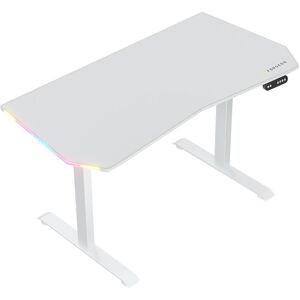 Bureau de Jeu Forgeon Battleground Mesa Blanche - Hauteur Réglable RGB - Publicité Bureau de Jeu Forgeon Battleground Mesa Blanche - Hauteur Réglable RGB - Publicité