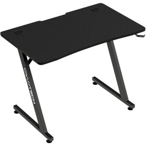 Table de bureau de direction Owlotech 100x60cm noir - Publicité Table de bureau de direction Owlotech 100x60cm noir - Publicité