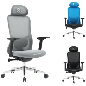 Chaise de jeu ergonomique Newskill Nue grise - Publicité Chaise de jeu ergonomique Newskill Nue grise - Publicité