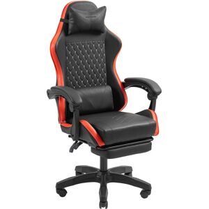 mars-gaming Fauteuil de jeu inclinable Mars Gaming MGC-X avec repose-pieds, support lombaire et similicuir - Publicité mars-gaming Fauteuil de jeu inclinable Mars Gaming MGC-X avec repose-pieds, support lombaire et similicuir - Publicité