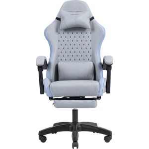 mars-gaming Chaise de jeu ergonomique Mars Gaming Mgc-x, tissu respirant, coussin cervical et lombaire, bleu - Publicité mars-gaming Chaise de jeu ergonomique Mars Gaming Mgc-x, tissu respirant, coussin cervical et lombaire, bleu - Publicité