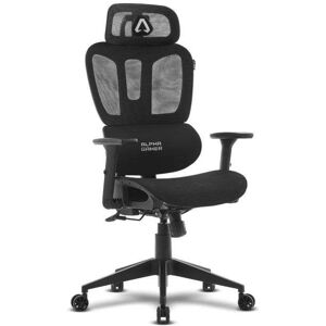 Chaise de bureau Alpha Gamer Luna V2 ergonomique noire, maille, support magnétique - Publicité Chaise de bureau Alpha Gamer Luna V2 ergonomique noire, maille, support magnétique - Publicité