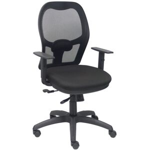 piqueras-y-crespo Piqueras y Crespo Chaise de bureau Jorquera en maille noire - Publicité piqueras-y-crespo Piqueras y Crespo Chaise de bureau Jorquera en maille noire - Publicité