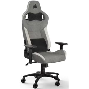 Chaise de jeu Corsair T3 Rush Blanc/Gris - Publicité Chaise de jeu Corsair T3 Rush Blanc/Gris - Publicité