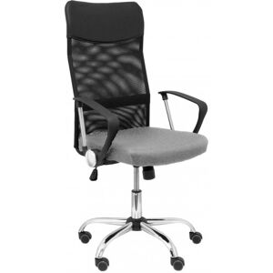piqueras-y-crespo Chaise Piqueras y Crespo Gontar Dossier en maille noire Assise gris clair - Publicité piqueras-y-crespo Chaise Piqueras y Crespo Gontar Dossier en maille noire Assise gris clair - Publicité