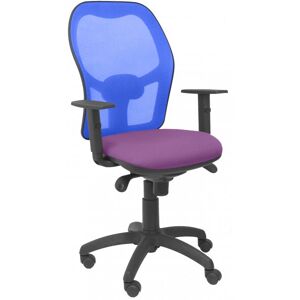 piqueras-y-crespo Piqueras y Crespo Jorquera Chaise en maille bleue Assise Bali Lilas - Publicité piqueras-y-crespo Piqueras y Crespo Jorquera Chaise en maille bleue Assise Bali Lilas - Publicité