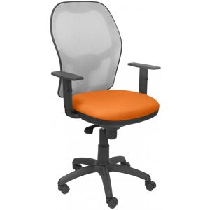 piqueras-y-crespo Piqueras y Crespo Jorquera Chaise en maille grise Assise Bali Orange - Publicité piqueras-y-crespo Piqueras y Crespo Jorquera Chaise en maille grise Assise Bali Orange - Publicité