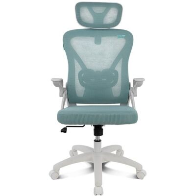 Chaise gaming Drift DRAIR35 ergonomique turquoise dossier maille base nylon 120 kg - Publicité Chaise gaming Drift DRAIR35 ergonomique turquoise dossier maille base nylon 120 kg - Publicité