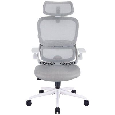 Chaise Ergonomique Sihoo B100 SE - Repose Bras Abatibles Gris - Publicité Chaise Ergonomique Sihoo B100 SE - Repose Bras Abatibles Gris - Publicité