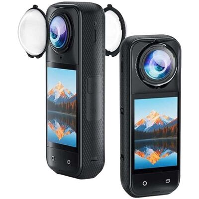 Couvercles Puluz pour Insta360 X5 Verre Trempé 9H Transparents - Publicité Couvercles Puluz pour Insta360 X5 Verre Trempé 9H Transparents - Publicité