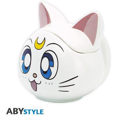 Tasse ABYstyle Sailor Moon Artemis 0,35 L Céramique avec couvercle - Publicité Tasse ABYstyle Sailor Moon Artemis 0,35 L Céramique avec couvercle - Publicité