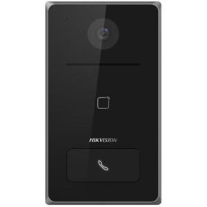 Vidéophone Hikvision DS-KV6113-WPE1 2MP WiFi PoE IP65 lecteur carte TF - Publicité Vidéophone Hikvision DS-KV6113-WPE1 2MP WiFi PoE IP65 lecteur carte TF - Publicité