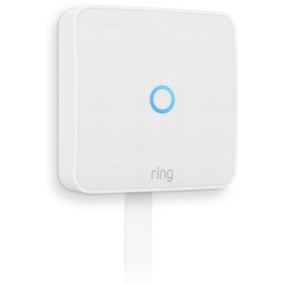 Interphone vidéo WiFi Amazon Ring Intercom Video Blanc Wi-Fi 6 Batterie intégrée - Publicité Interphone vidéo WiFi Amazon Ring Intercom Video Blanc Wi-Fi 6 Batterie intégrée - Publicité