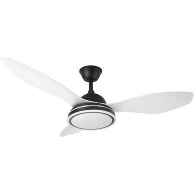 Ventilateur de Plafond avec Lumière LED IluminaShop 48W 122cm 6 Vitesses Télécommande - Publicité Ventilateur de Plafond avec Lumière LED IluminaShop 48W 122cm 6 Vitesses Télécommande - Publicité