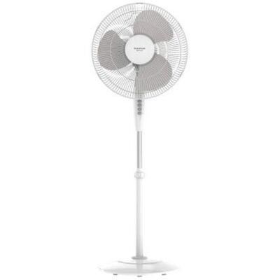 Ventilateur sur Pied Taurus 45W Oscillant 3 Vitesses Tête Inclinable Hauteur Réglable Grille Amovible - Publicité Ventilateur sur Pied Taurus 45W Oscillant 3 Vitesses Tête Inclinable Hauteur Réglable Grille Amovible - Publicité