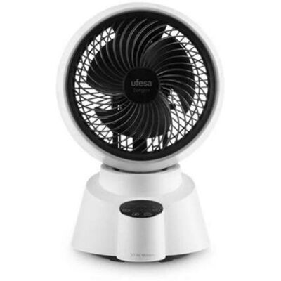 Ventilateur de Table Ufesa FF1470 40W 22cm 6 Vitesses Oscillant Tête Inclinable avec Lumière Télécommande - Publicité Ventilateur de Table Ufesa FF1470 40W 22cm 6 Vitesses Oscillant Tête Inclinable avec Lumière Télécommande - Publicité