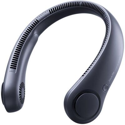 Mini Ventilateur Sans Pales JisuLife Life 3 5 Vitesses 4000mAh Bleu Flexible - Publicité Mini Ventilateur Sans Pales JisuLife Life 3 5 Vitesses 4000mAh Bleu Flexible - Publicité