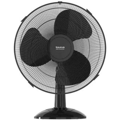 Ventilateur de Table Taurus 45W 40cm 3 Vitesses Oscillation Inclinaison Poignée de Transport - Publicité Ventilateur de Table Taurus 45W 40cm 3 Vitesses Oscillation Inclinaison Poignée de Transport - Publicité