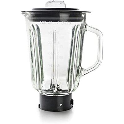 sin-marca Jarre pour Blender Delicy, Cristal, 1.5 L, 4 Lames, Couvercle Hermétique - Publicité sin-marca Jarre pour Blender Delicy, Cristal, 1.5 L, 4 Lames, Couvercle Hermétique - Publicité