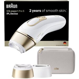 Épilateur Lumière Pulsée IPL Braun Silk-expert Pro PL5210 10 Niveaux 2 Têtes - Publicité Épilateur Lumière Pulsée IPL Braun Silk-expert Pro PL5210 10 Niveaux 2 Têtes - Publicité