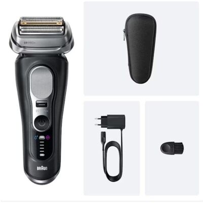 Rasoir Visage Braun Series 9 Pro+ 9600s Sans Fil 60min Sec et Humide 5 Lames Charge Rapide - Publicité Rasoir Visage Braun Series 9 Pro+ 9600s Sans Fil 60min Sec et Humide 5 Lames Charge Rapide - Publicité