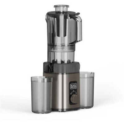 Exprimateur Black & Decker 200W Direct au Verre Presse a Froid - Publicité Exprimateur Black & Decker 200W Direct au Verre Presse a Froid - Publicité
