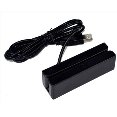 Lecteur de Carte à Bande Magnétique Premier BM-90 USB Noir 15 mm/s 120 mm/s 900 mm 270 mm - Publicité Lecteur de Carte à Bande Magnétique Premier BM-90 USB Noir 15 mm/s 120 mm/s 900 mm 270 mm - Publicité