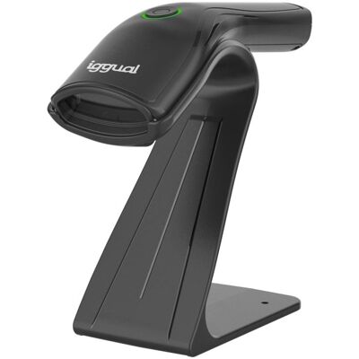 Lector de codes barres iggual L1DUSB-B-AX 1D CMOS USB noir IP52 filaire - Publicité Lector de codes barres iggual L1DUSB-B-AX 1D CMOS USB noir IP52 filaire - Publicité