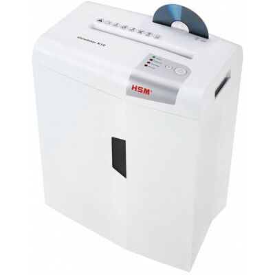 Capacité de coupe du destructeur de documents Hsm Shredstar X10 10h en particules - Publicité Capacité de coupe du destructeur de documents Hsm Shredstar X10 10h en particules - Publicité