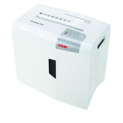 Destructeur HSM Shredstar S10 10 feuilles 18L 58dB Argent/Blanc - Publicité Destructeur HSM Shredstar S10 10 feuilles 18L 58dB Argent/Blanc - Publicité