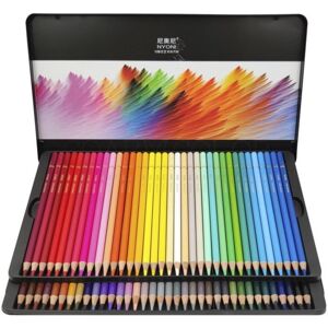 dam-electronics Crayon de couleur professionnel 72 couleurs, corps rond, coffret métal 2 niveaux - Publicité dam-electronics Crayon de couleur professionnel 72 couleurs, corps rond, coffret métal 2 niveaux - Publicité