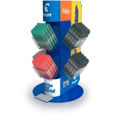 Porte-stylos Pilot Rotatif Multicolore 522 Pièces - Publicité Porte-stylos Pilot Rotatif Multicolore 522 Pièces - Publicité