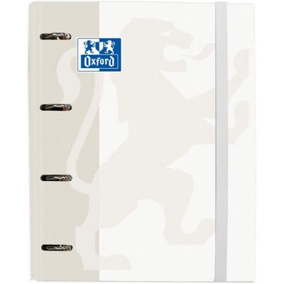 Oxford Classic EuropeanBinder Carpeblock Classeur avec recharge A4+ Blanc - Publicité Oxford Classic EuropeanBinder Carpeblock Classeur avec recharge A4+ Blanc - Publicité