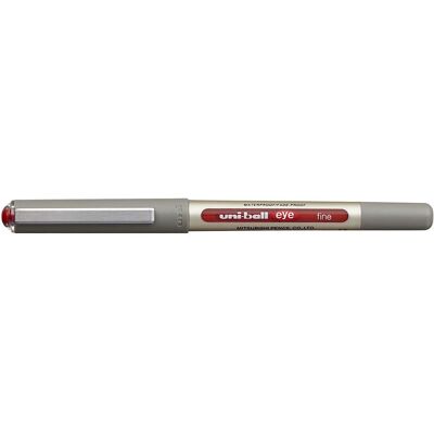 Uni-Ball Eye Fine UB-157 Boite de 12 Stylos Encre Pigmentée Rouge - Publicité Uni-Ball Eye Fine UB-157 Boite de 12 Stylos Encre Pigmentée Rouge - Publicité