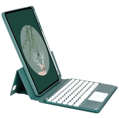 royal-bailey Funda con Teclado Bluetooth pour iPad Pro 12.9 (gen3-4-5-6) Royal Bailey Sy131c-1 Vert - Publicité royal-bailey Funda con Teclado Bluetooth pour iPad Pro 12.9 (gen3-4-5-6) Royal Bailey Sy131c-1 Vert - Publicité