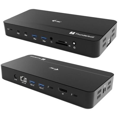 Station d'Acoplage i-tec Thunderbolt 5 Triple Display M.2 PD 140W - Publicité Station d'Acoplage i-tec Thunderbolt 5 Triple Display M.2 PD 140W - Publicité