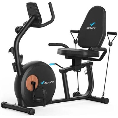 Bicicleta Recumbente MERACH MR-S23B1 8 Niveaux de Résistance Magnétique Bluetooth - Publicité Bicicleta Recumbente MERACH MR-S23B1 8 Niveaux de Résistance Magnétique Bluetooth - Publicité
