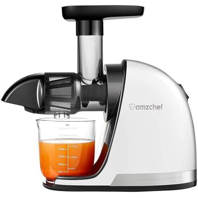 AMZCHEF 1501-WT - Blanc - Extracteur de jus - Publicité AMZCHEF 1501-WT - Blanc - Extracteur de jus - Publicité