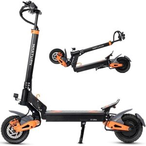 Trottinette électrique Maxturn X1 Ultra 1100W Autonomie 75km Roues 10'' Suspension Noir - Publicité Trottinette électrique Maxturn X1 Ultra 1100W Autonomie 75km Roues 10'' Suspension Noir - Publicité