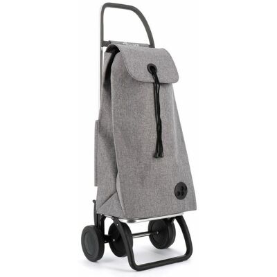 Chariot de courses Rolser I-Max Tweed 4 Aluminium 43 L - Publicité Chariot de courses Rolser I-Max Tweed 4 Aluminium 43 L - Publicité