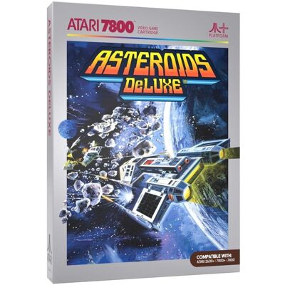 Astéroïdes Deluxe Atari 7800 - Publicité Astéroïdes Deluxe Atari 7800 - Publicité
