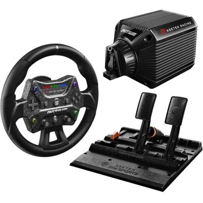 Kit Sim Racing Asetek Initium Racing Bundle Direct Drive 5.5Nm PC - Publicité Kit Sim Racing Asetek Initium Racing Bundle Direct Drive 5.5Nm PC - Publicité
